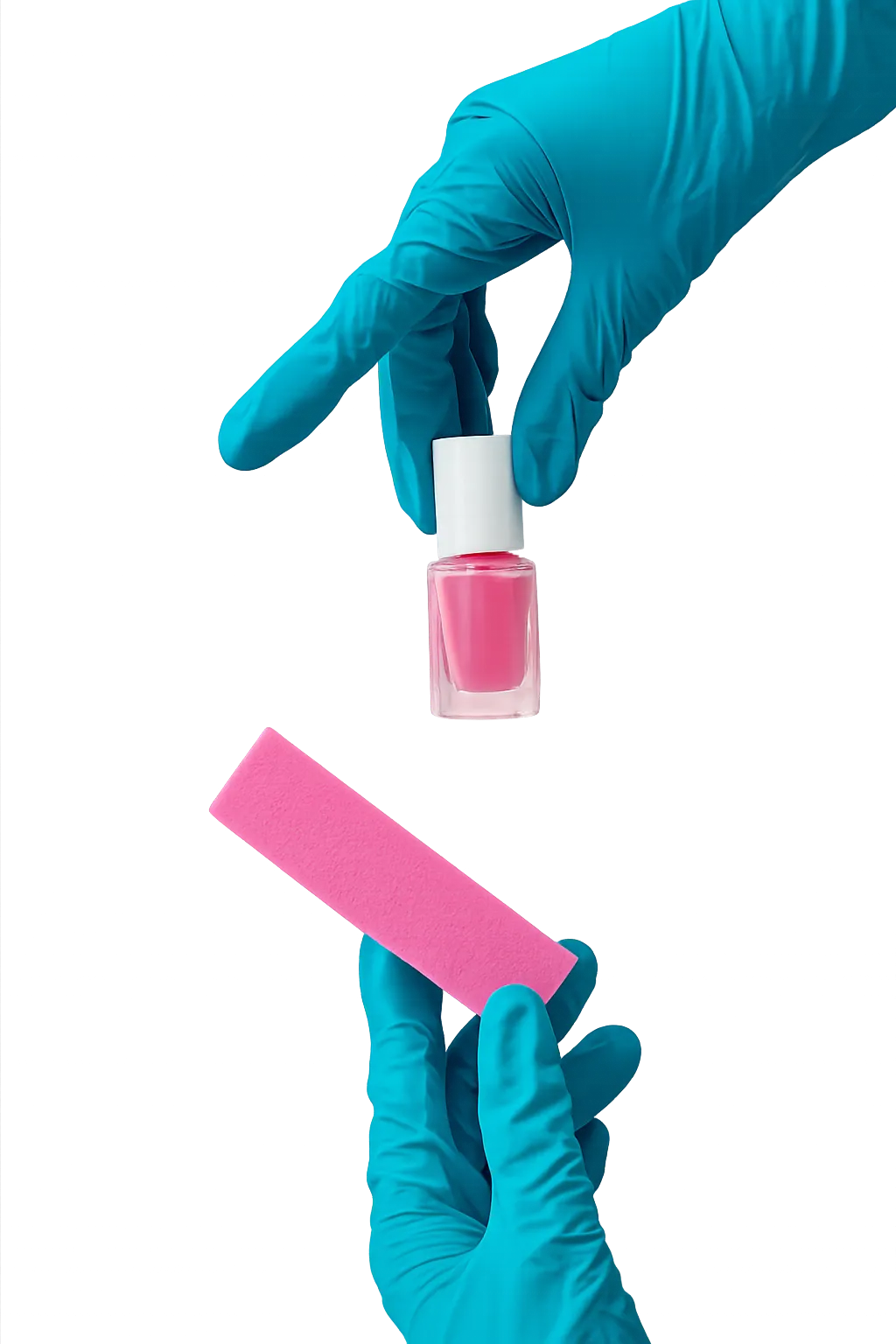 Servicio profesional de uñas en salón de belleza Estilo Impecable con estilo elegante y cuidado femenino